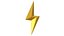 lightning symbol 3D model
