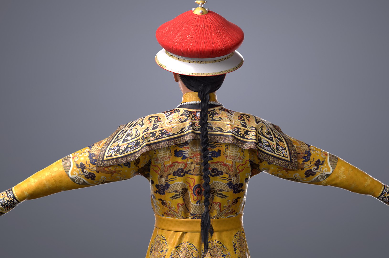 The Emperor Of Qing Dynasty 3D Model - TurboSquid 1743421, image size:1630x1080