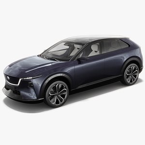 Mazda CX-6e  EZ-60 2027 with interior 3D