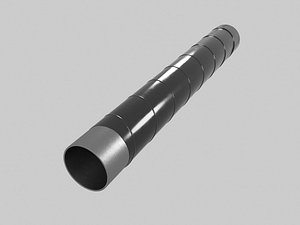 Pipe in VUS insulation