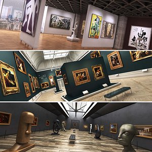 3D Art Gallery Collection 2