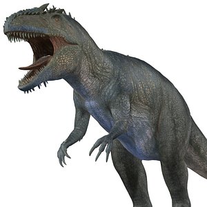 Giganotosaurus Rig model 3D model