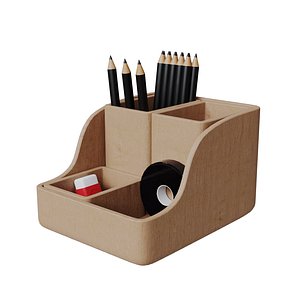 Desk Utensils 002 3D model