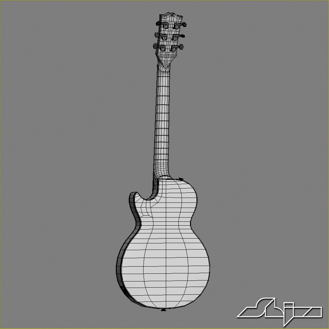 Guitar Gibson Les Paul 3d Model