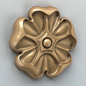 carved rosette max free