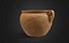 3D Clay Pot 01 - Optimized Scan
