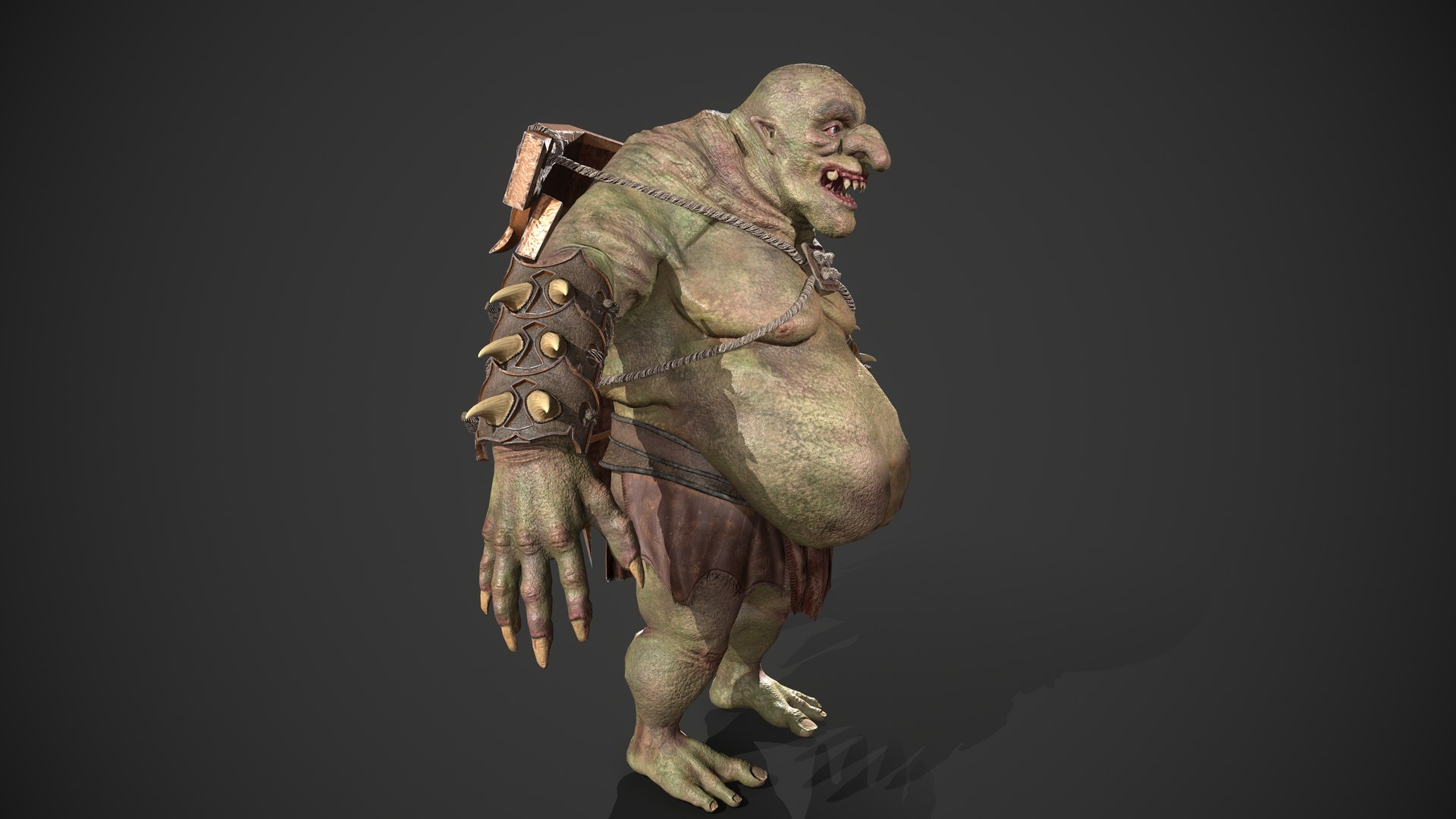 3D Ogre Turtle - TurboSquid 1910873