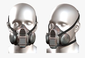 gas mask 3D