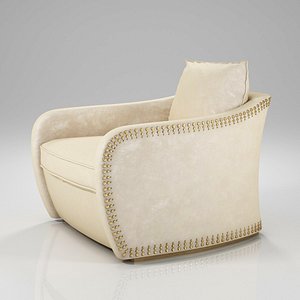 armchair timothy cornelio cappellini 3d max