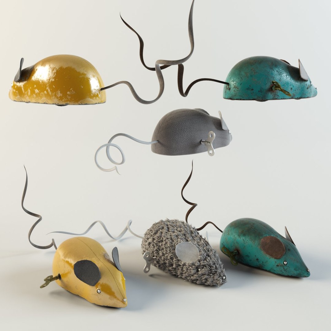 Clockwork Mouse 3d Max