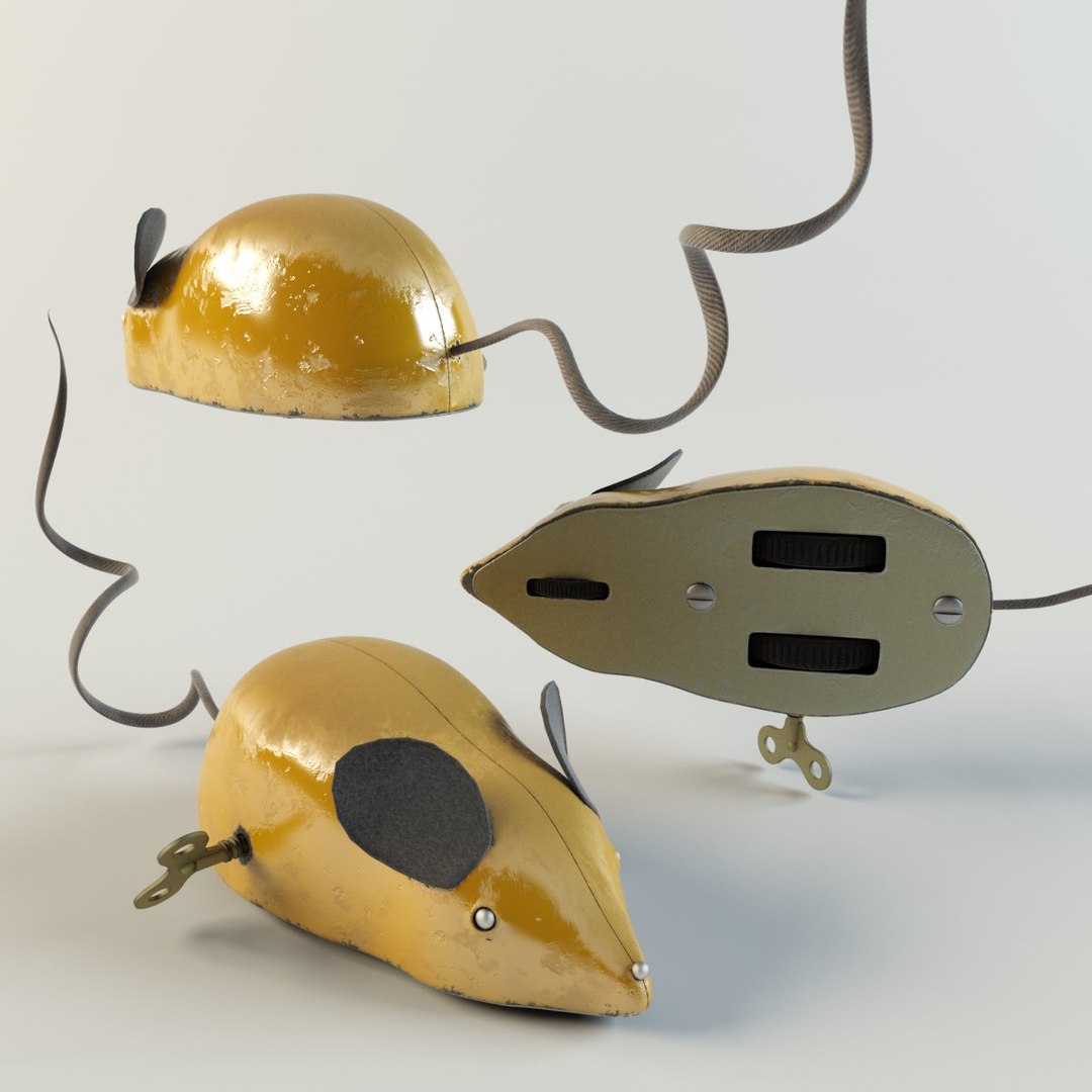 Clockwork Mouse 3d Max
