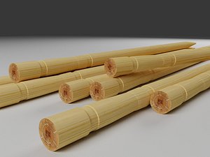 3d toothpick tooth pick model