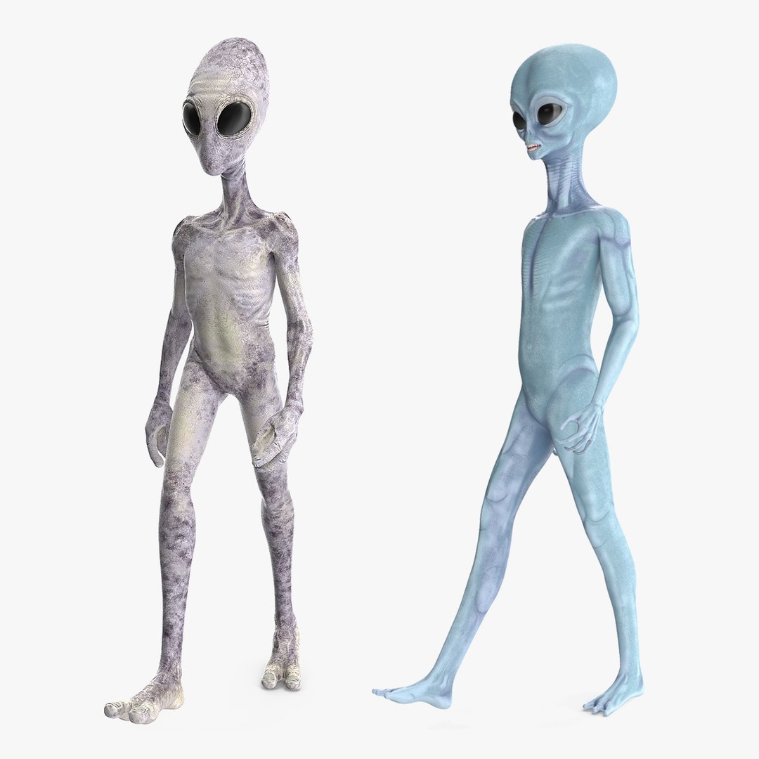 Space Aliens Collection 3D model preview