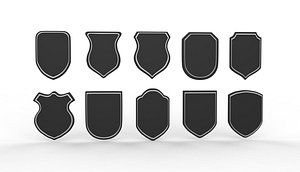 3D Heraldic arm 3D model model