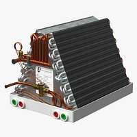 ADP HVAC Evaporator Coil Assembly Multicolor