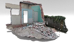 demolition site 3 rubble model
