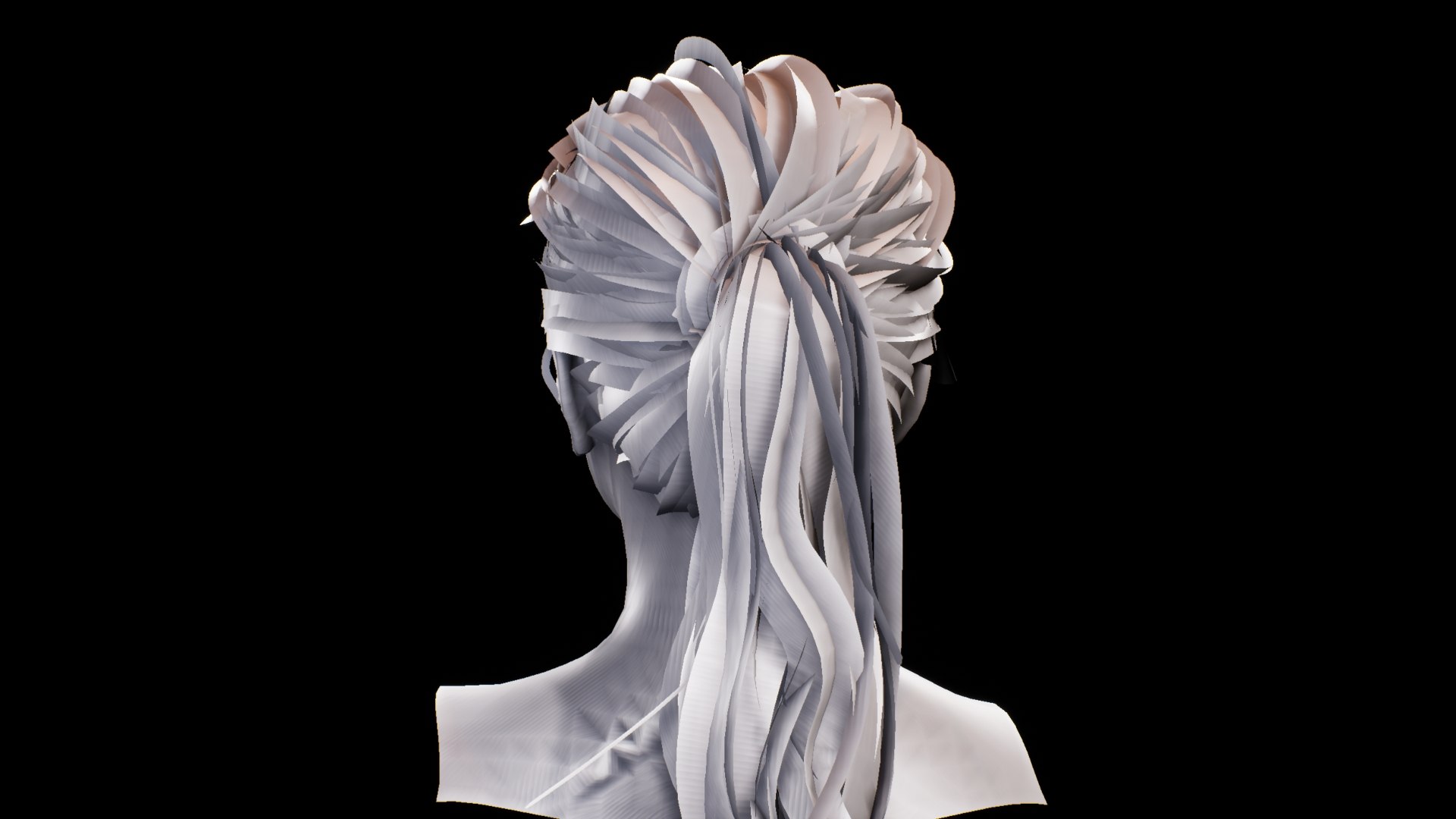 Female Hair - 020 3D Model - TurboSquid 1772904