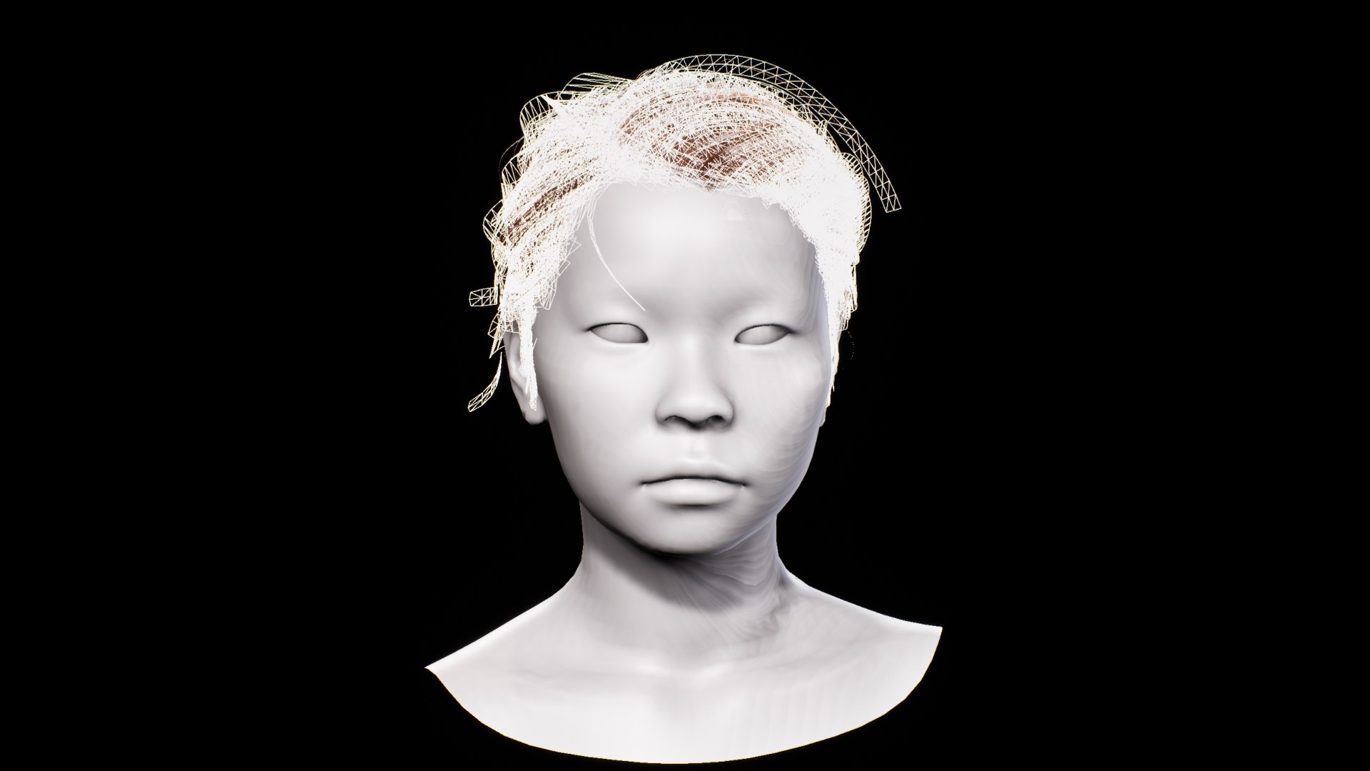 Female Hair - 020 3D Model - TurboSquid 1772904