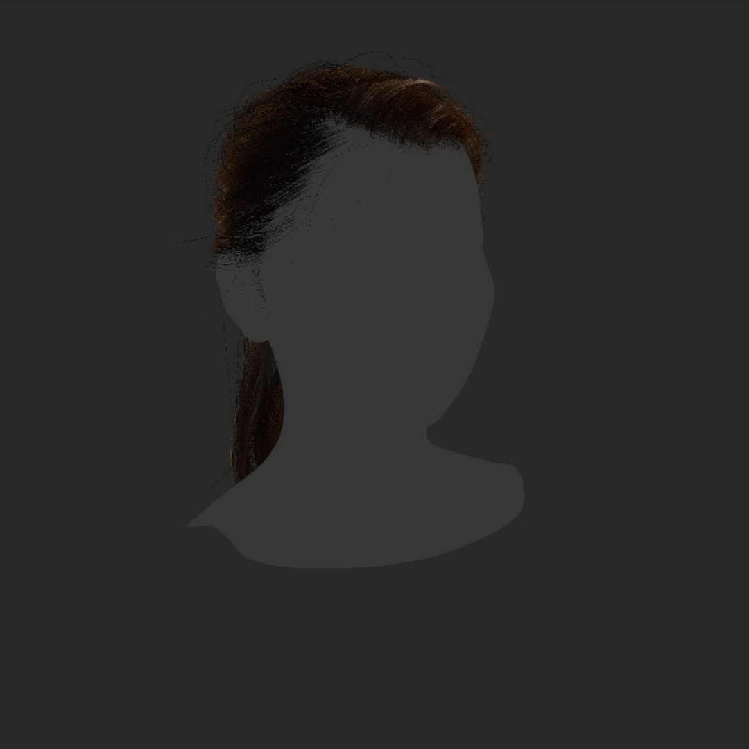 Female Hair - 020 3D Model - TurboSquid 1772904