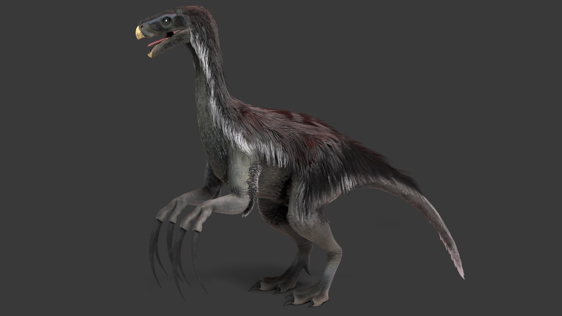 3d Therizinosaurus Model Turbosquid 2103509 