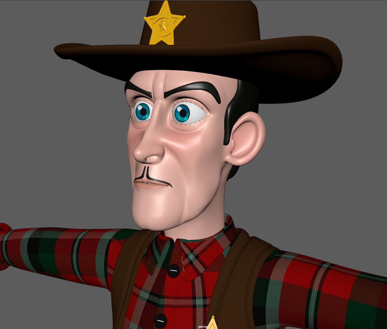 cowboy cartoon character 3D model https://p.turbosquid.com/ts-thumb/ET/7AGhAf/D3peb4U6/19/jpg/1567331684/1920x1080/fit_q87/1bf76cf23849e09e3e8613823e2a3fb54e222e49/19.jpg