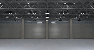 warehouse storehouse 3D model