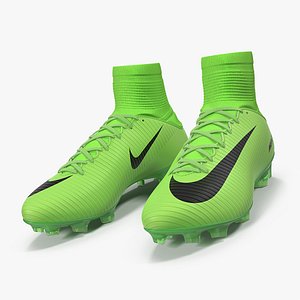 Green Football Cleats Nike Mercurial Veloce