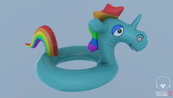inflatable unicorn rubber ring