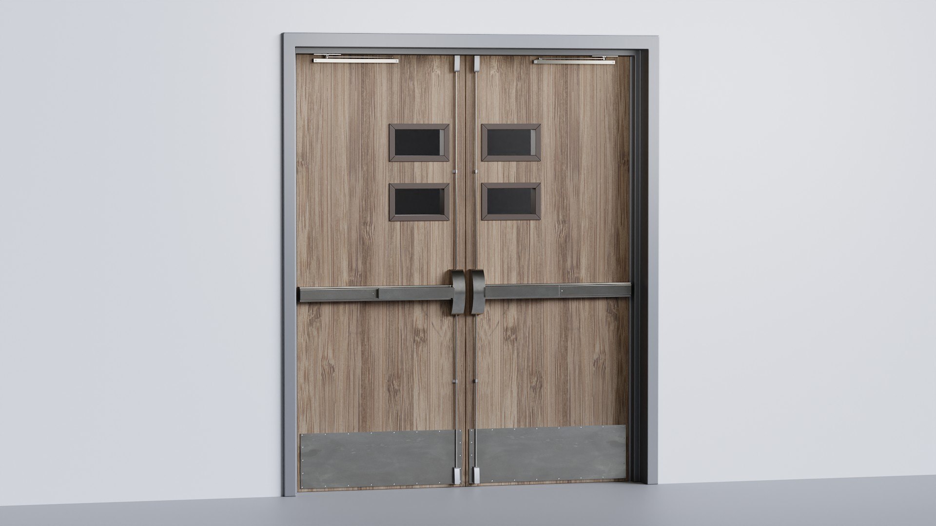 School Door 3D Model - TurboSquid 2318576