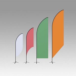 Feather banner