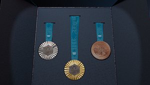 Olympic medals paris 2024