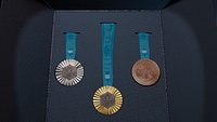 Olympic medals paris 2024
