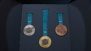 Olympic medals paris 2024