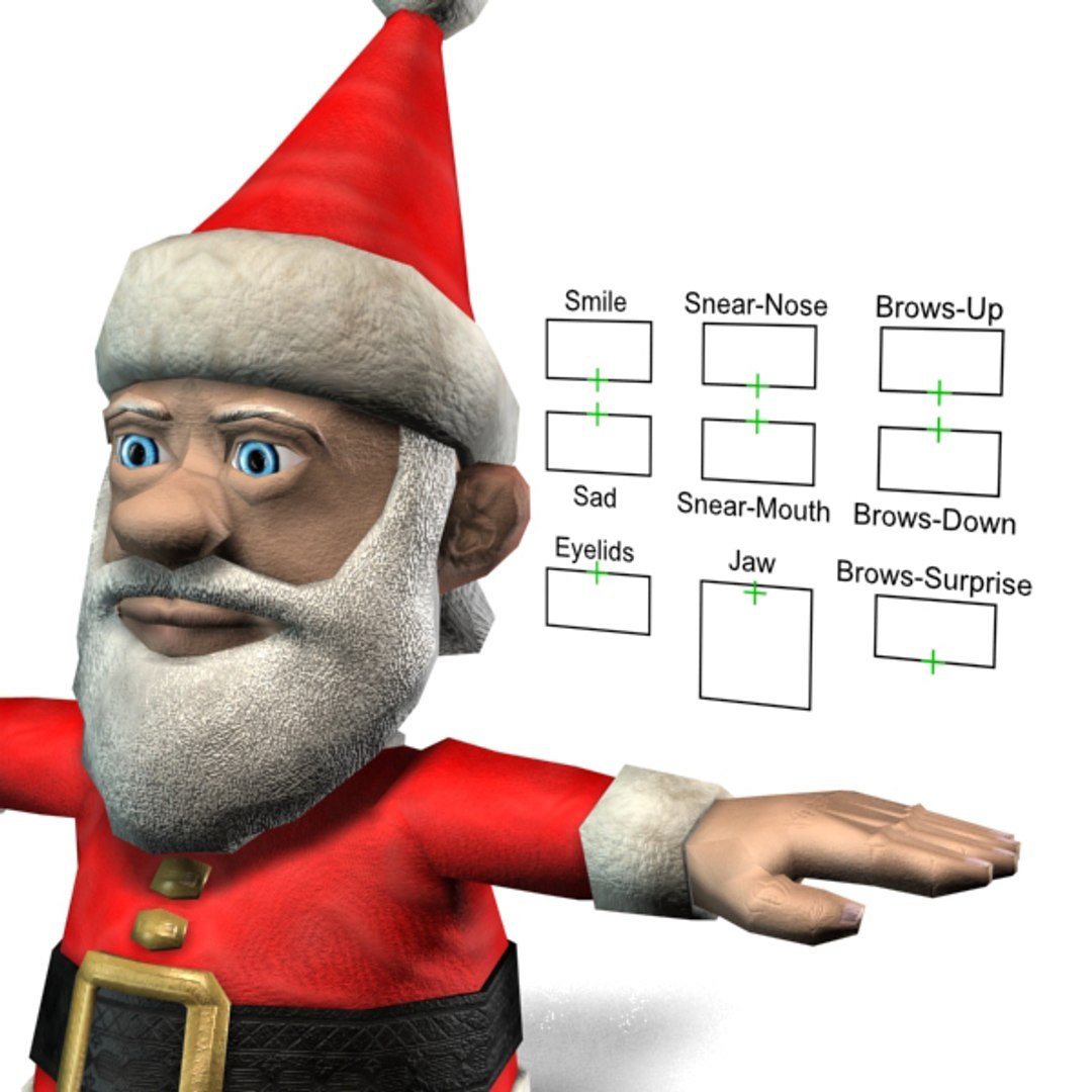 3d Model Rigged Character
