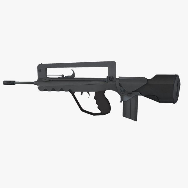modelo 3d FAMAS1 - TurboSquid 774926
