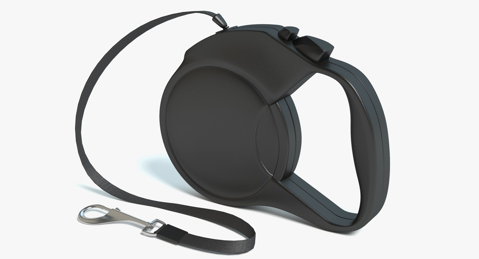 3d Model Of Retractable Dog Leash