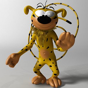 Marsupilami Character RIGGED
