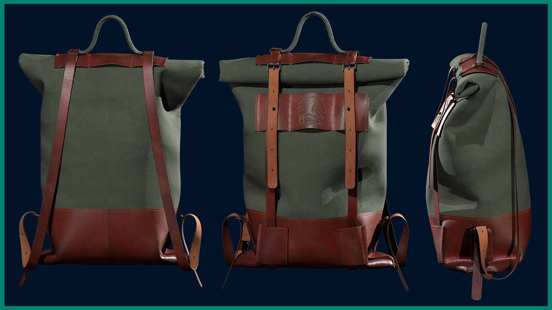 3D Backpack With Texture - TurboSquid 2290641