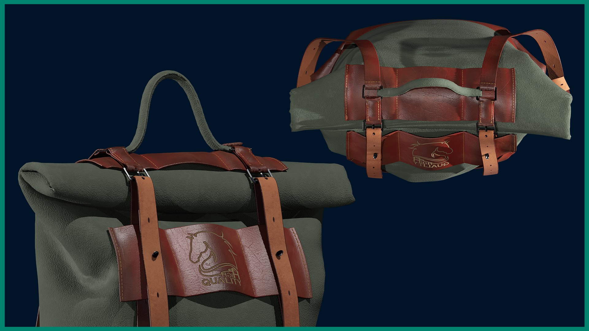 3D Backpack With Texture - TurboSquid 2290641