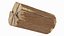 Chopped Firewood Log 3D model