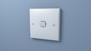 light switch 3D model