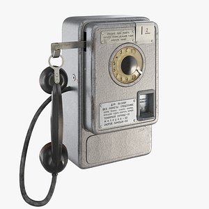 3D model Payphone AMT-47 v1