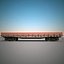 3d railroad train gondola v2 model