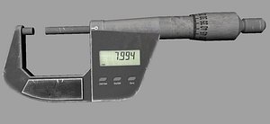 micro meter 3D model