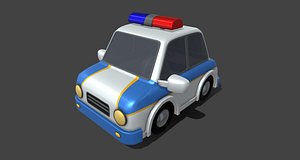toy police Car model