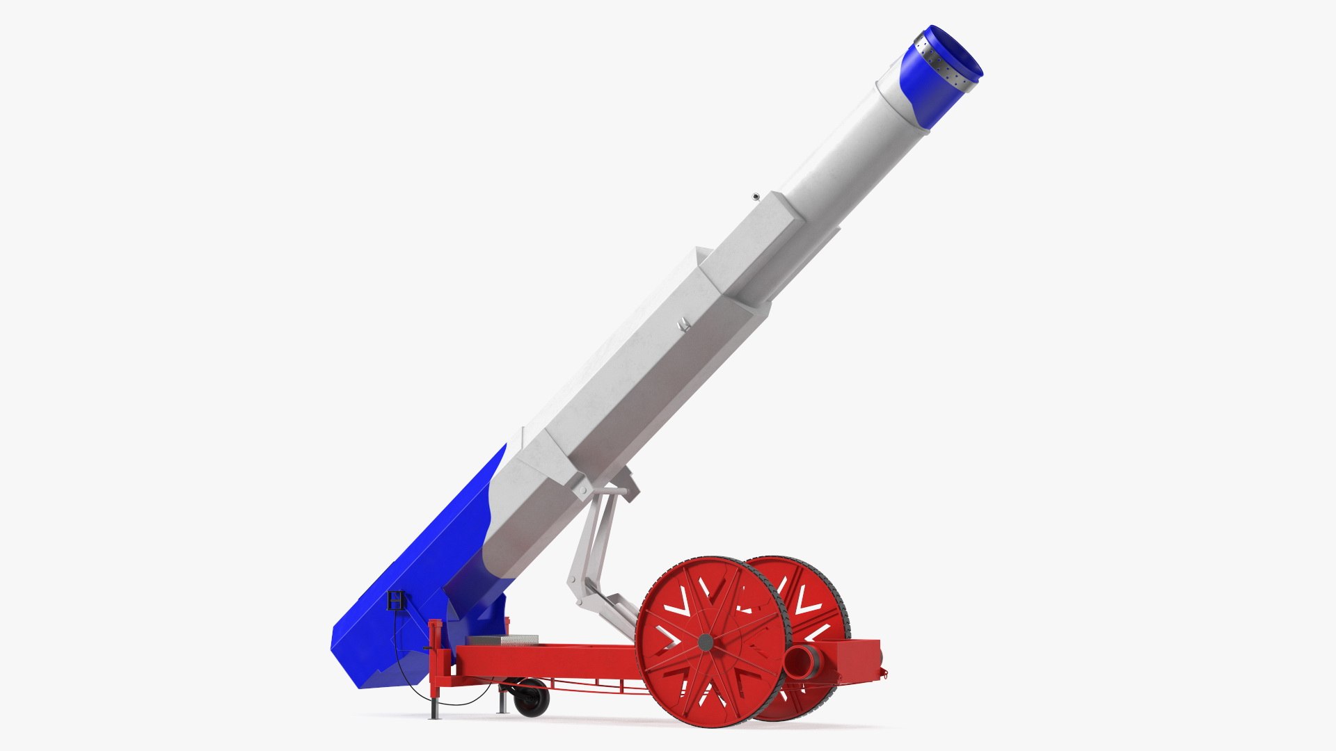 Circus Human Cannonball Rigged 3D model preview
