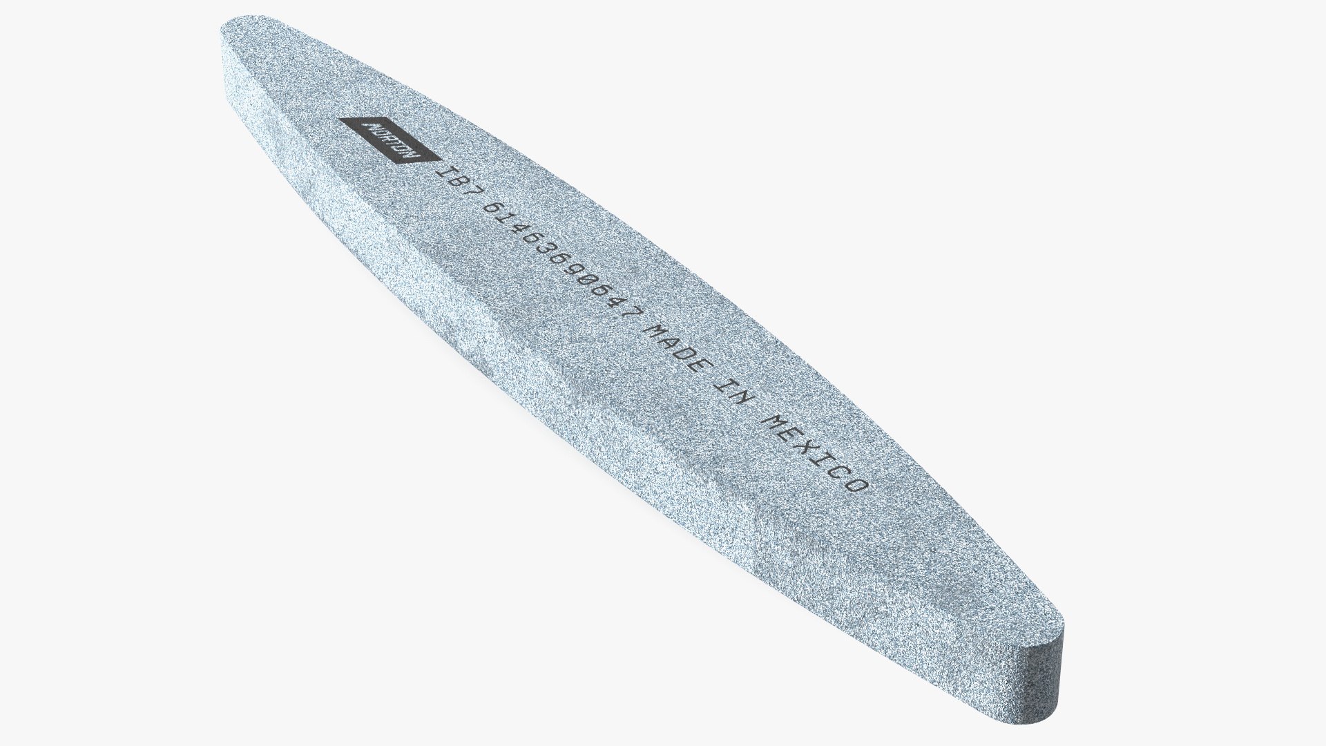 Whetstone Oblong Grey 3D model preview