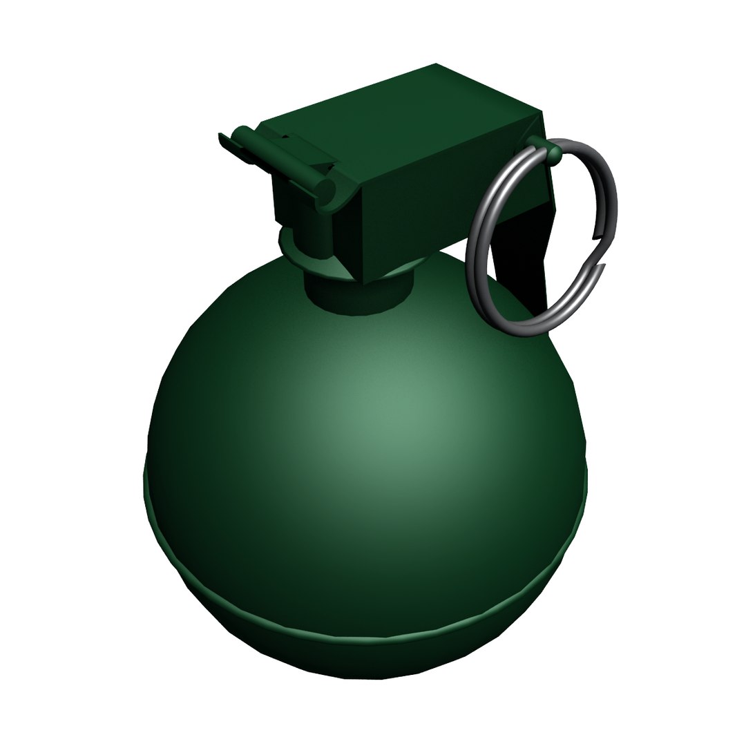 grenade 3d model