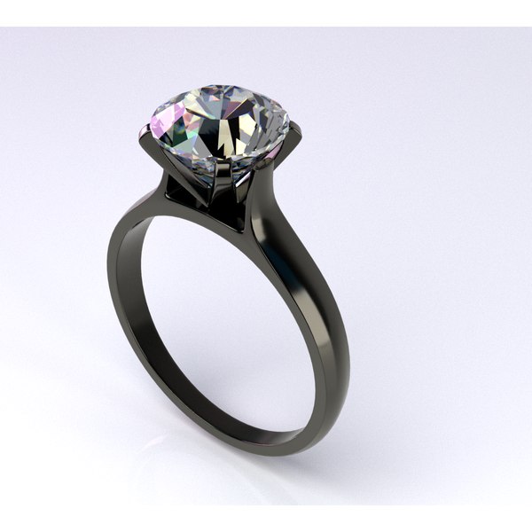 3D diamondring 3d model