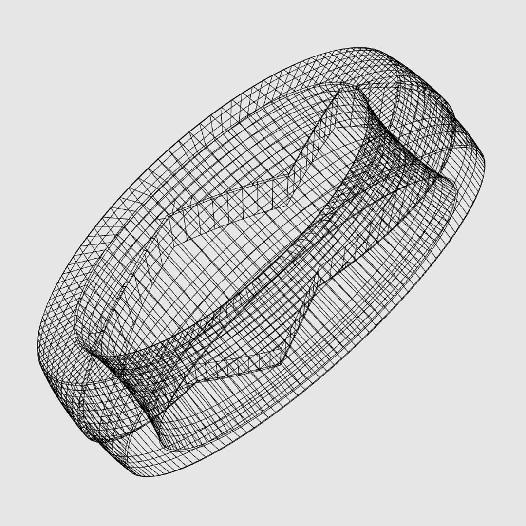 Printable unisex ring model - TurboSquid 1276555